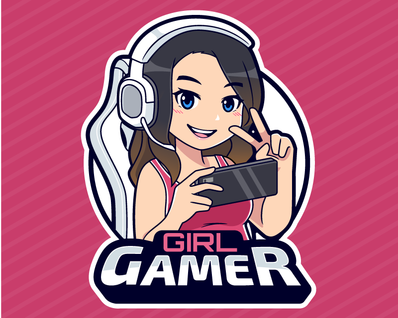 Videogameposter voor de vrouwelijke gamer - TenStickers