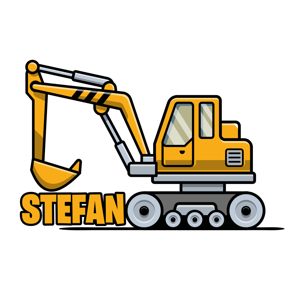 Personaliseerbare poster graafmachine ontwerp - TenStickers