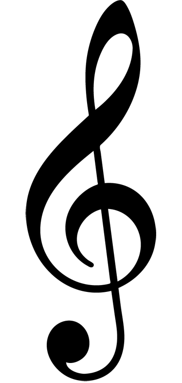 Muziek poster wanddecoratie notenbalk - TenStickers