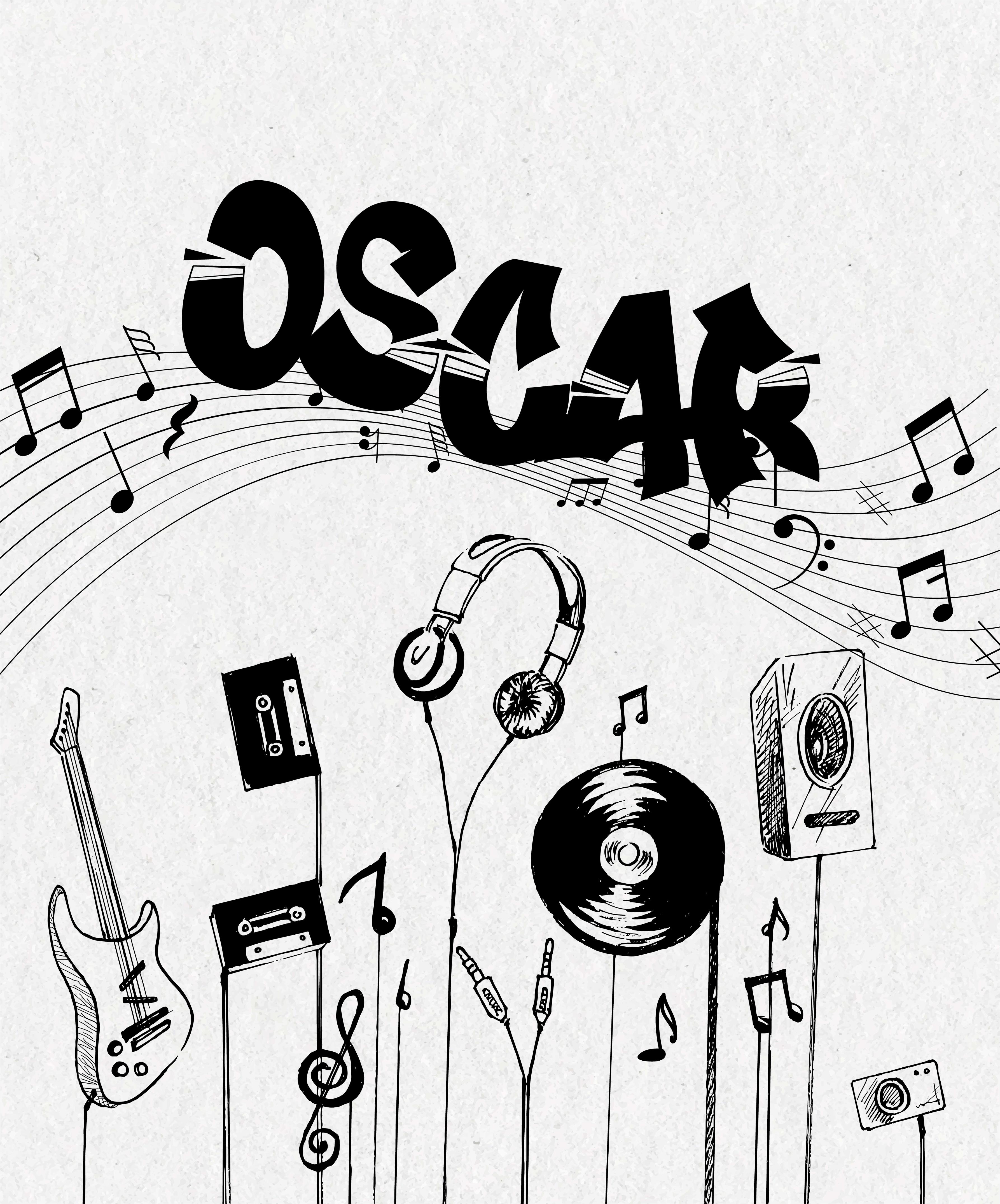 Muziek poster gepersonaliseerd - TenStickers