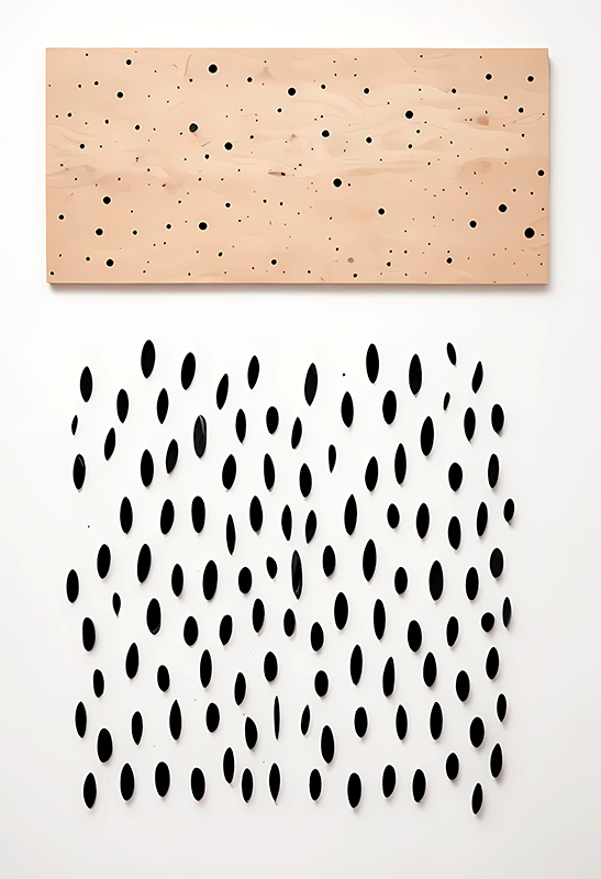 Poster abstract onbeschrijfelijke kunst - TenStickers
