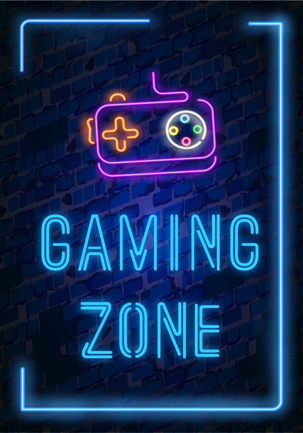 Videogameposter gaming zone - TenStickers