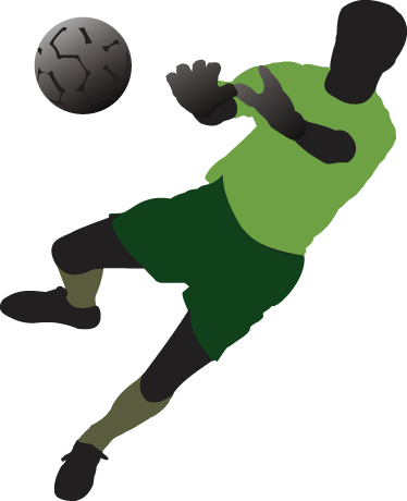 Poster voetbal jeugdportier vinylprint - TenStickers