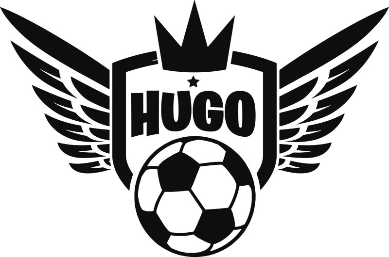 Poster voetbal kinderkamer koning van het voetbal - TenStickers