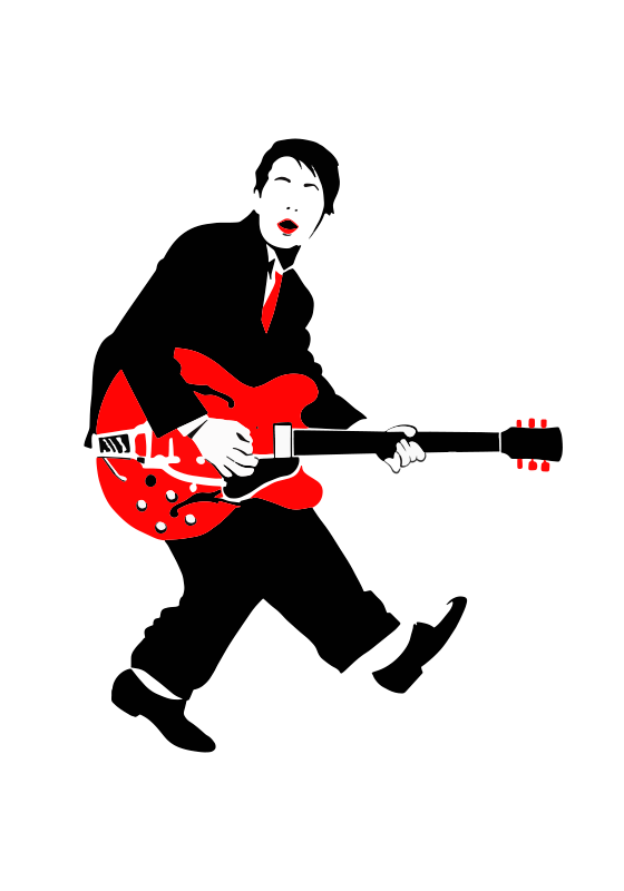 Terug naar 1955 muziek poster - TenStickers