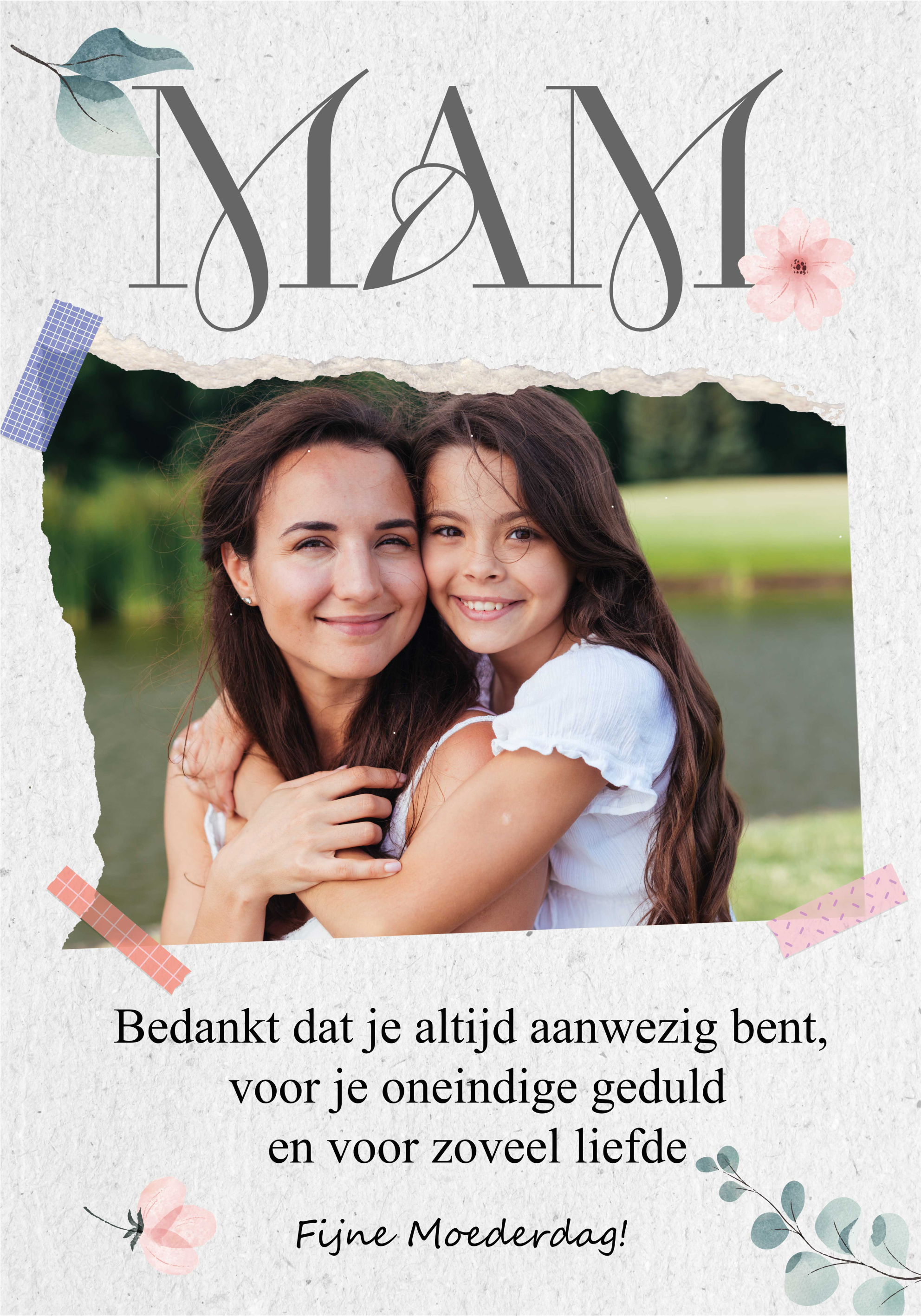 Mamma evenementen poster - TenStickers