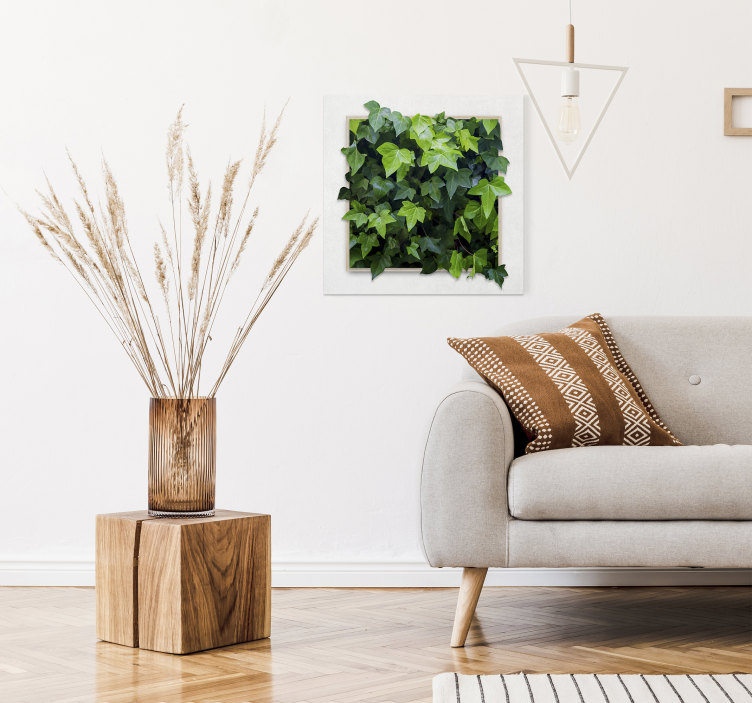 Canvas schilderij klimop planten - TenStickers