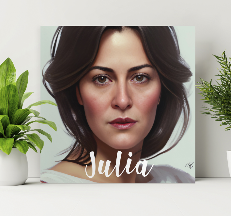 Jouw avatar Gepersonaliseerde canvas schilderij - TenStickers