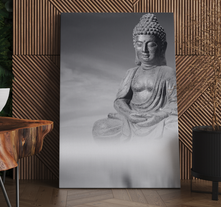 Boeddha zen canvas schilderij - TenStickers
