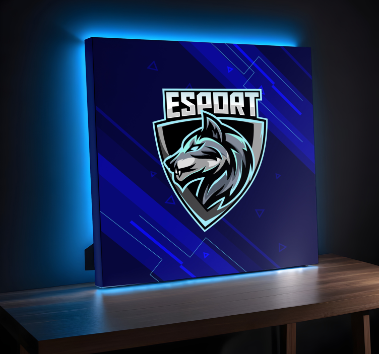 Uw e-sport videogames canvas schilderij - TenStickers