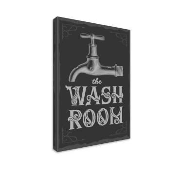 Canvas schilderij badkamer Wasruimte - TenStickers