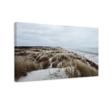 Canvas landschap kustduin uitzicht - TenStickers