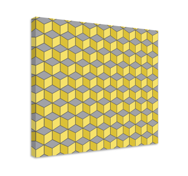 3D canvas schilderij Pantone vierkanten - TenStickers