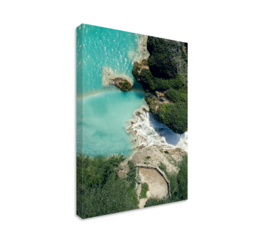 Canvas landschap kustsereniteit - TenStickers