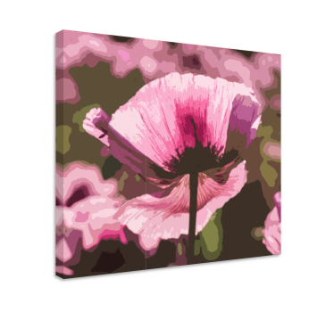 Abstracte bloesem Canvas schilderijen bloemen - TenStickers