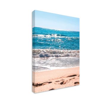 Canvas landschap zeezijde sereniteit - TenStickers