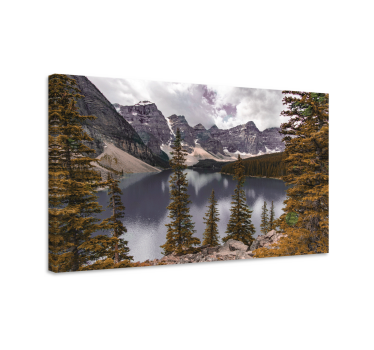 Canvas landschap majestueus bergmeer - TenStickers