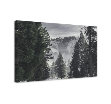 Canvas landschap majestueus berglandschap - TenStickers