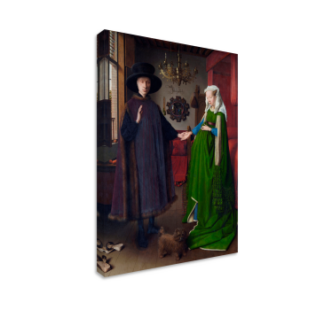 Het Arnolfini portret cavas schilderij - TenStickers