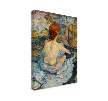 La Toilette canvas schilderij - TenStickers
