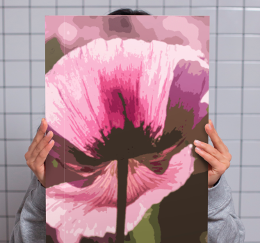 Abstracte bloesem Canvas schilderijen bloemen - TenStickers