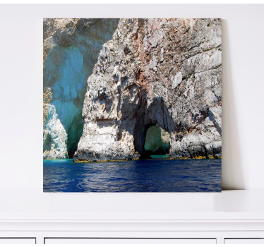 Canvas landschap kustrotsformatie - TenStickers