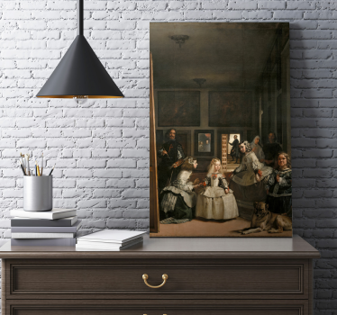 De Dames van de Hofhouding canvas schilderij - TenStickers