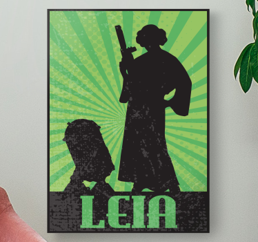 Karakters canvas schilderij Komische filmpersonages - TenStickers