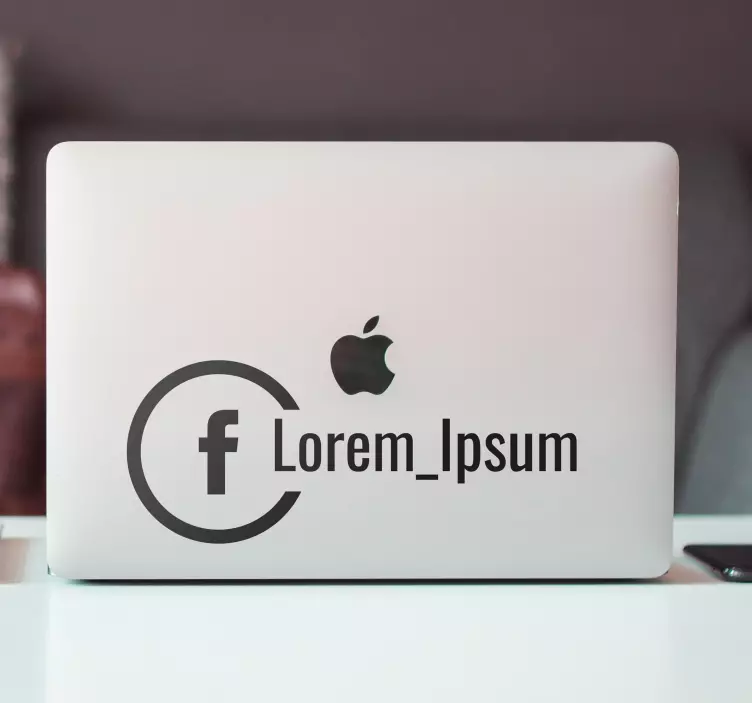 Raamsticker facebook - TenStickers