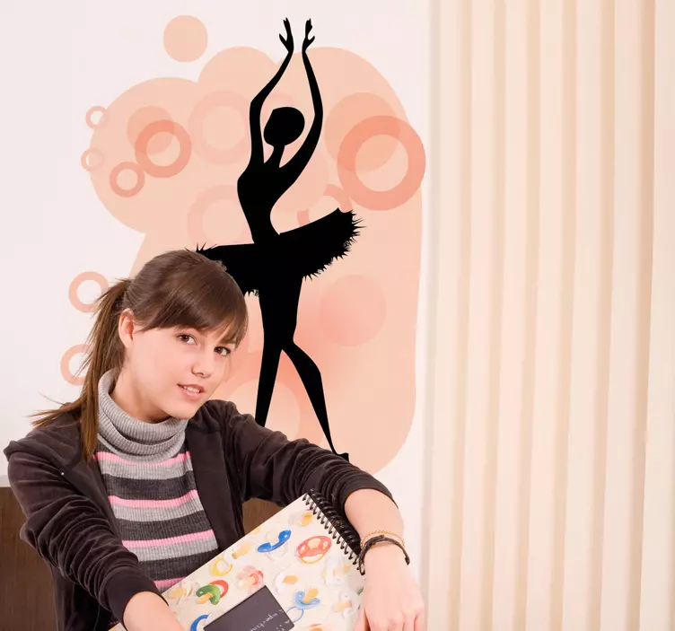 Sticker dans ballerina - TenStickers