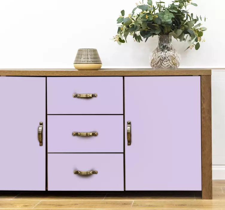 Meubel sticker lavendel kleur - TenStickers