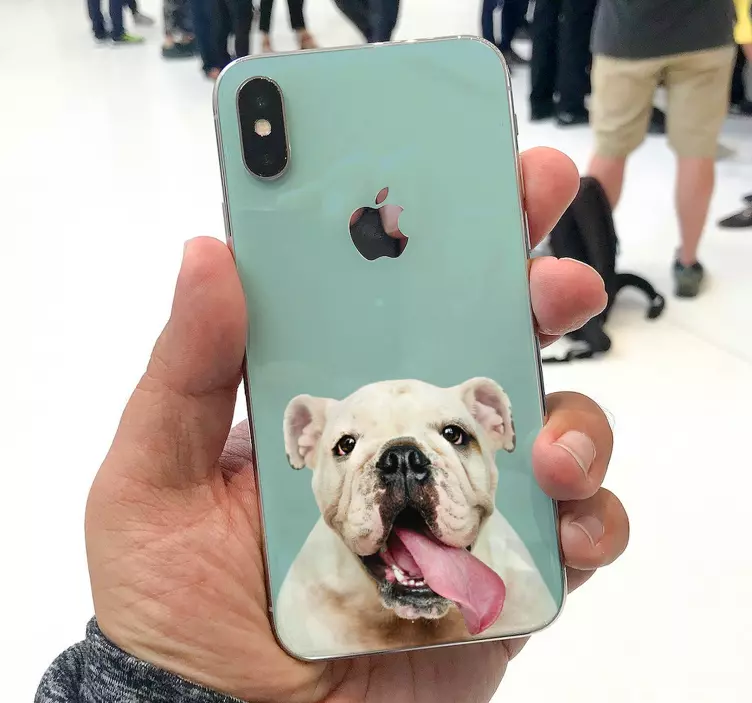 Gepersonaliseerde iPhone stickers - TenStickers