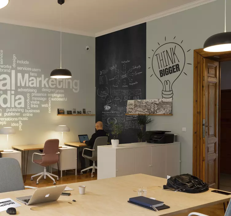 Sticker Krijtbord - TenStickers