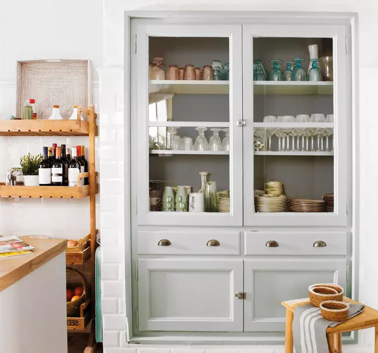 Zelfklevende folie - Grijs - TenStickers