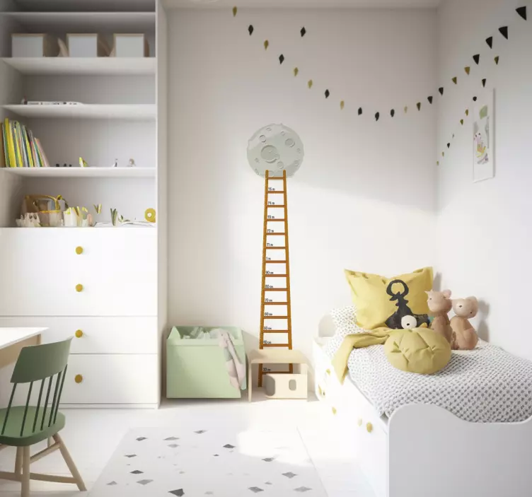 Groeimeter Muursticker Kinderen - TenStickers