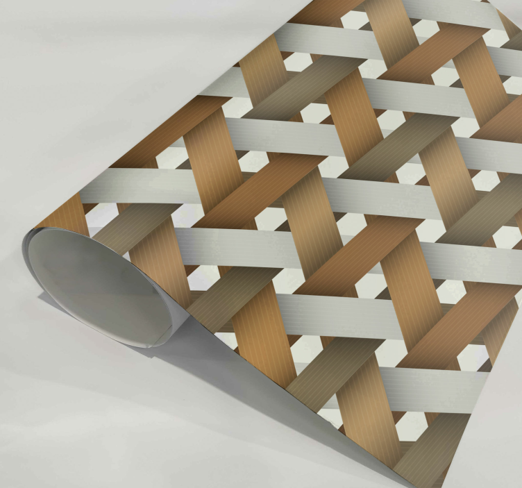 Scandinavisch wit hout Meubelsticker - TenStickers