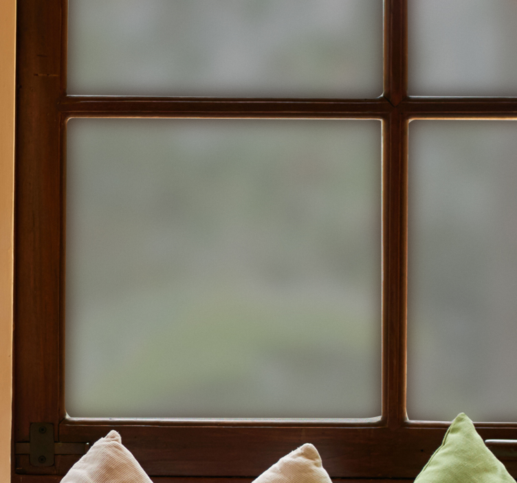 Transparant basis Raamsticker - TenStickers