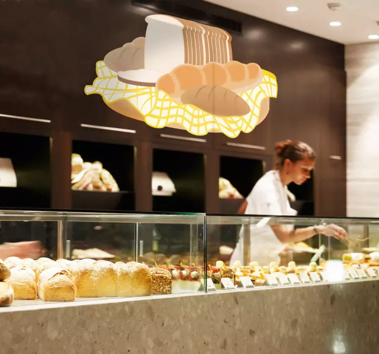 Muursticker Bakkers Brood - TenStickers