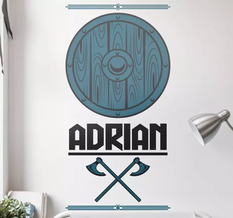 Decoratie sticker locaties gepersonaliseerd schildembleem - TenStickers