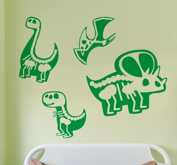 Dino sticker voor babykamer - TenStickers