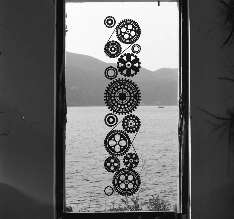 Fabriek garage sticker - TenStickers