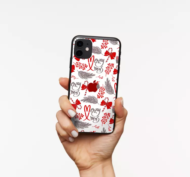 Kerst sticker feestelijke seizoen vreugde - TenStickers