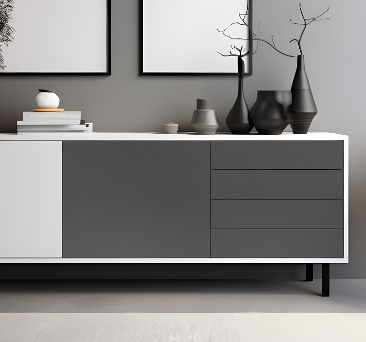 Zelfklevende folie - Gebarsten Peperkleur - TenStickers