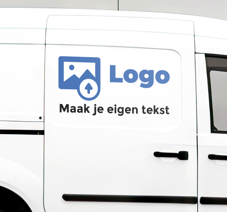 Auto reclame stickers  met logo - TenStickers