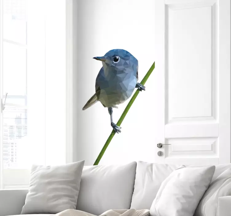Levensechte Vogel Muursticker - TenStickers