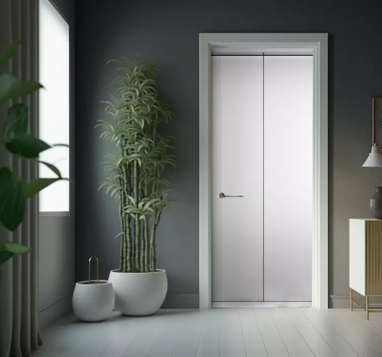 Liftdeuren foto sticker voor deur - TenStickers