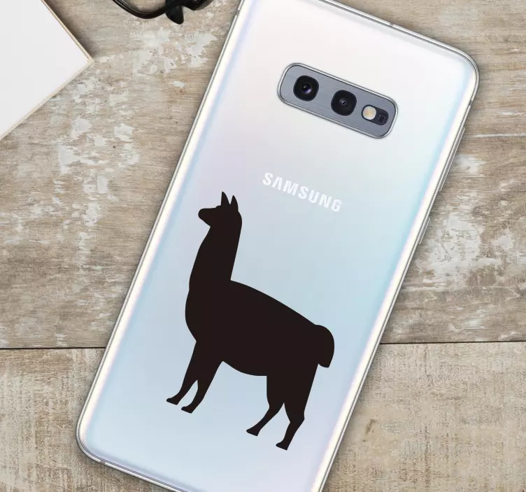 llama samsung sticker decoratie - TenStickers