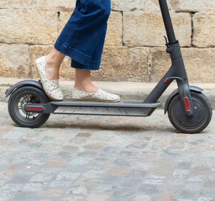 Marmeren structuur sticker voor step - TenStickers