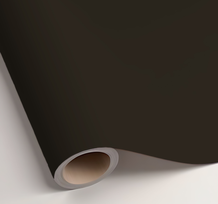 Zelfklevende folie - Mat Donkerbruin - TenStickers