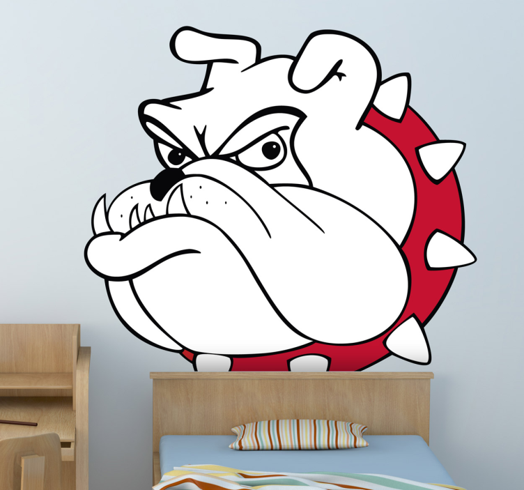Muursticker Bulldog - TenStickers